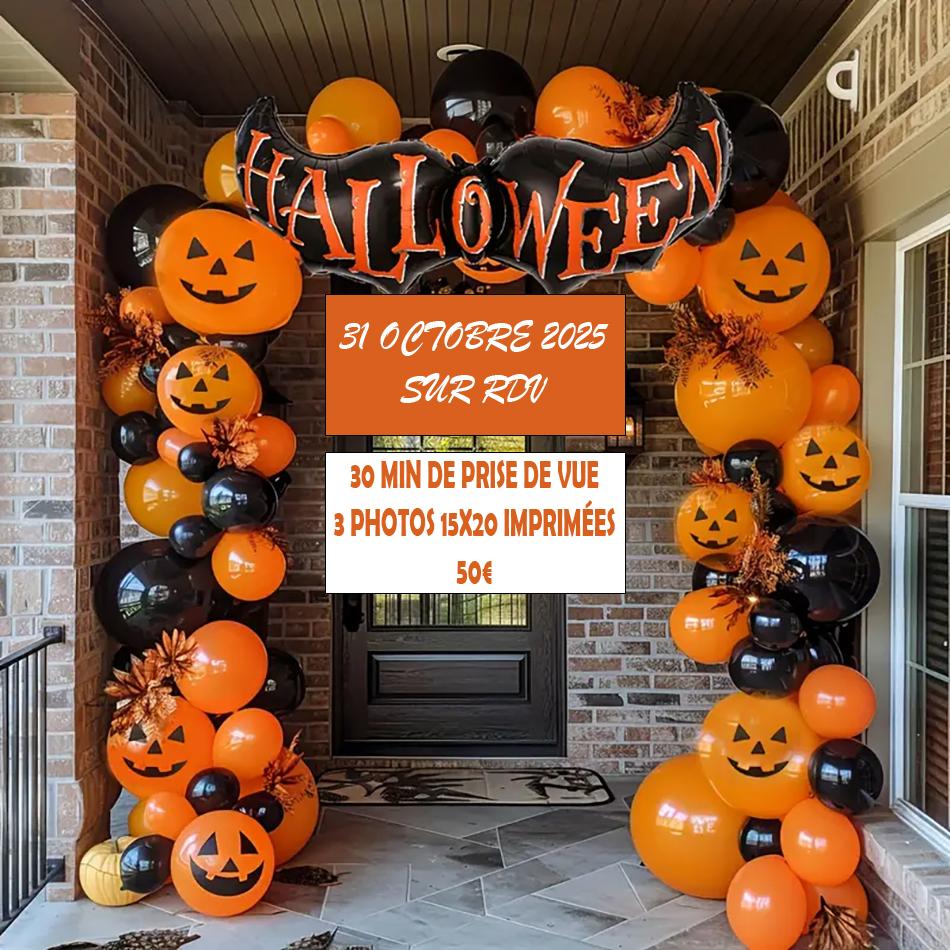 Mini séance photo d'Halloween